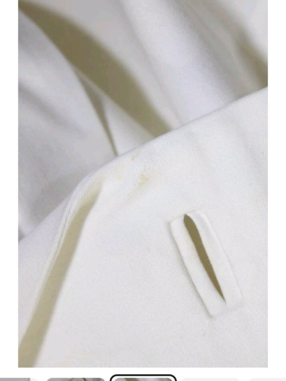 Lilly Pulitzer Womens Dressy Cotton Charmed Button Accented Blazer White Cream - Picture 8 of 11